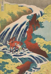 Cascate di Yoshitsune, dalla serie Cascate famose in varie province